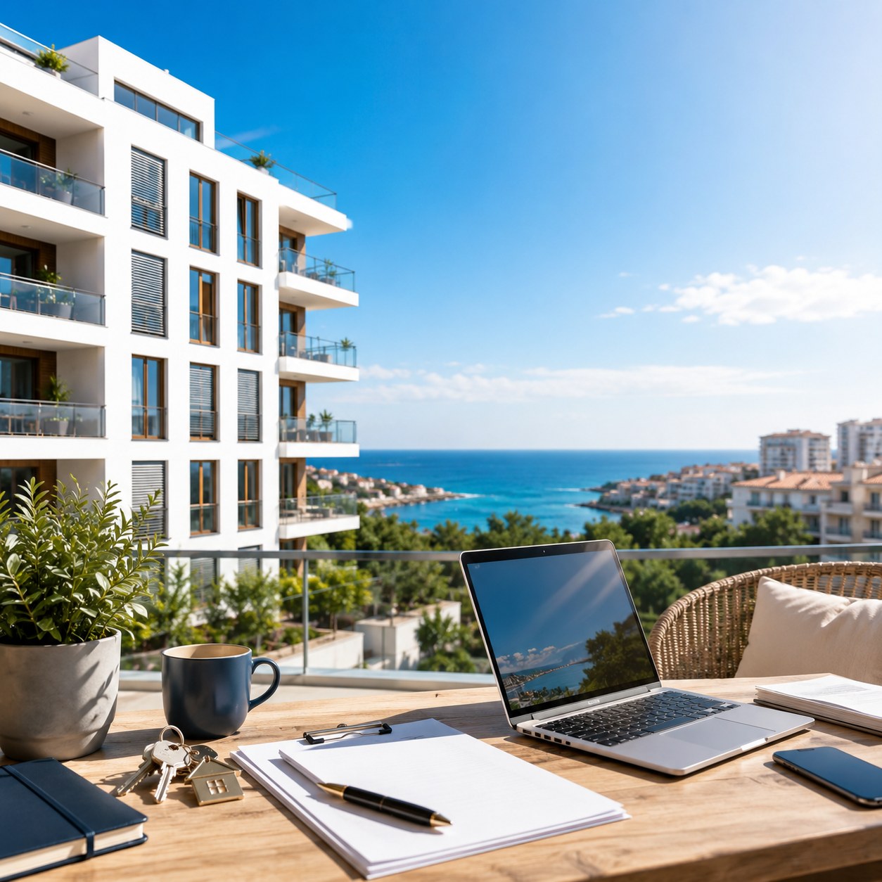 Gestion digitale ARGENS avec vue mer