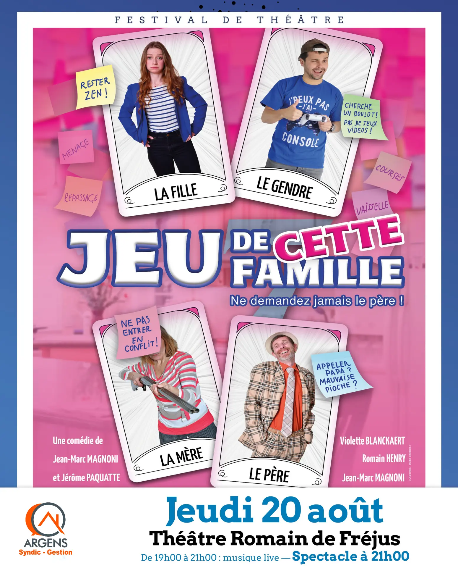 Affiche - Jeu de cette famille