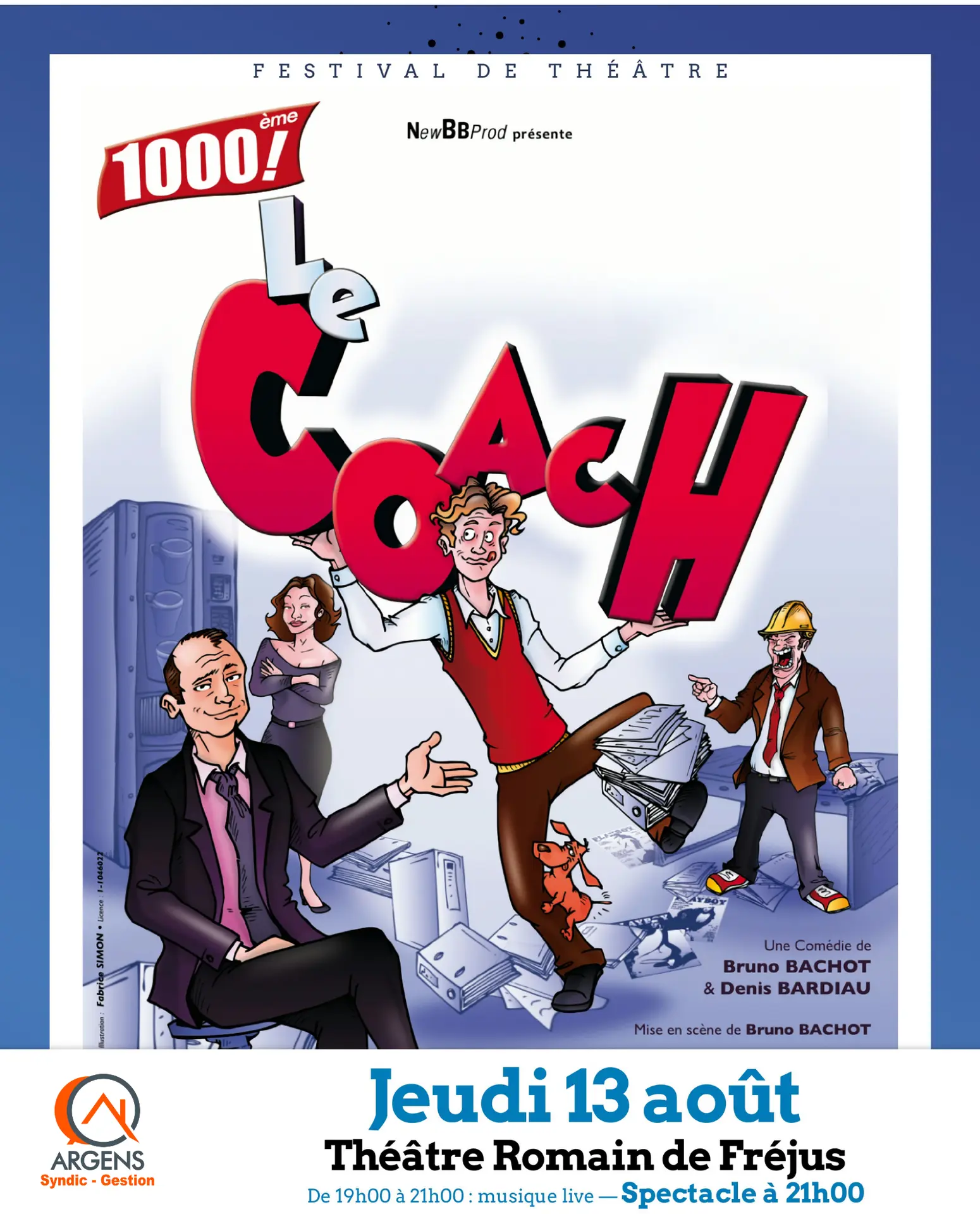 Affiche - Le Coach